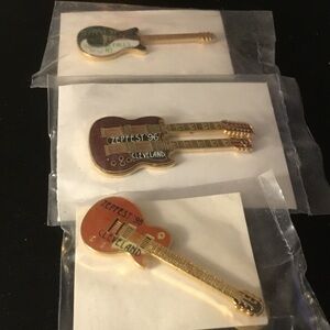 Guitar Shaped Pins